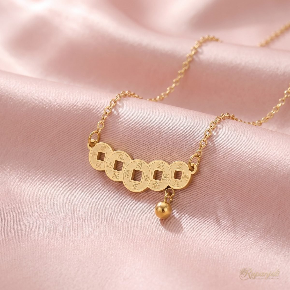 Five Coin Necklace — Lucky Fortune Bar 4