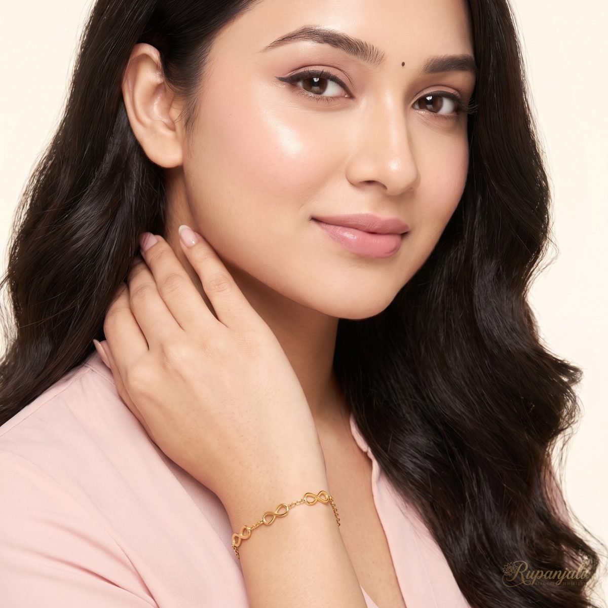 Gold Infinity Bracelet for Women — Endless Love Chain 5