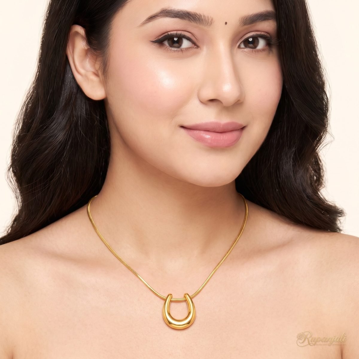 Lucky Horseshoe Necklace — U Pendant 5