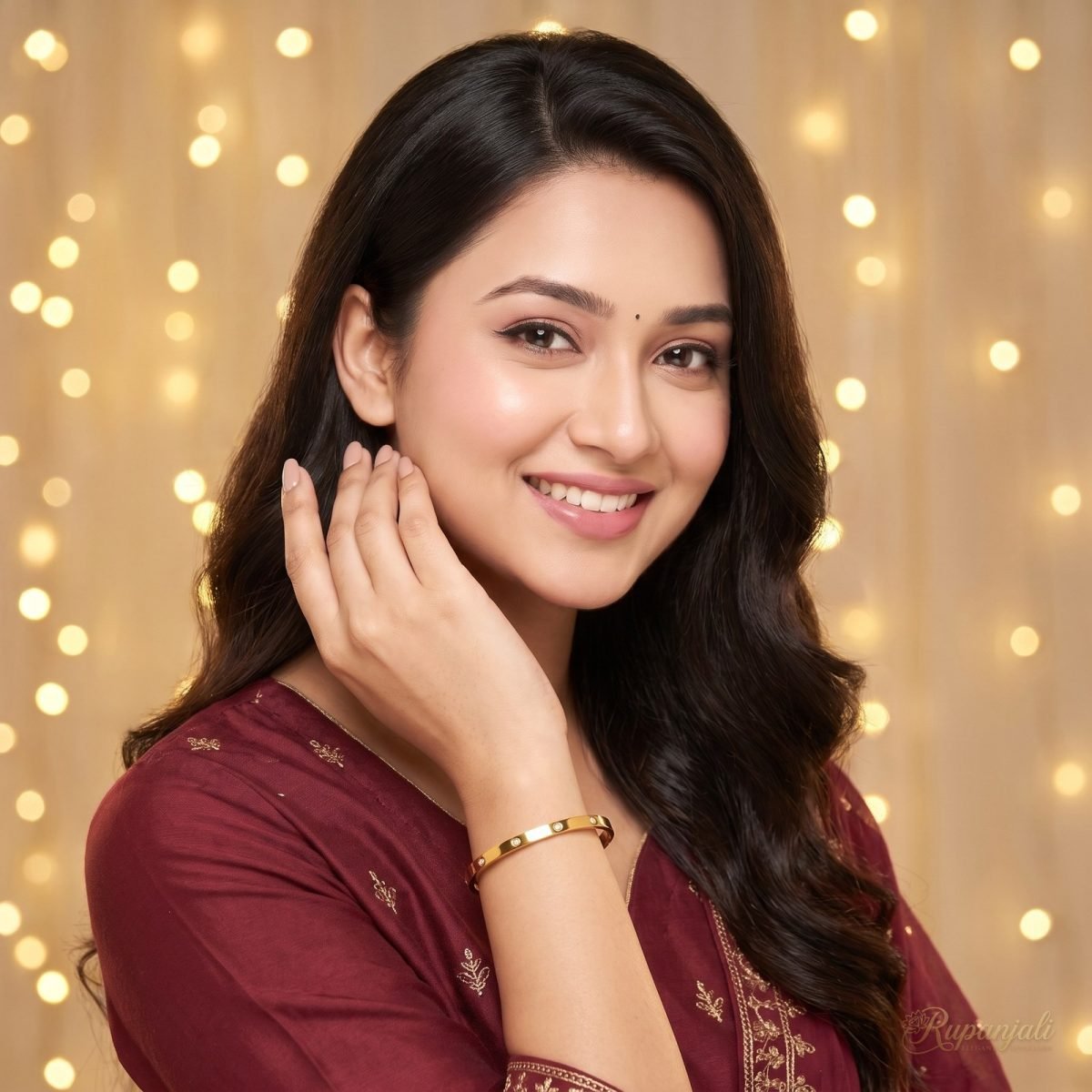 Flush Zircon Bangle — Slim Classic 7