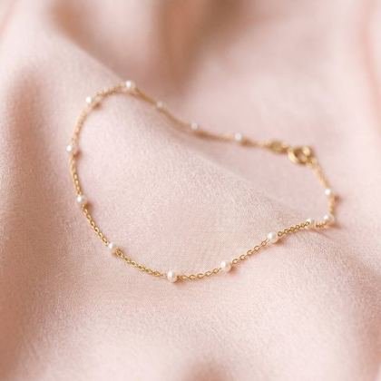 Pearl Chain Anklet