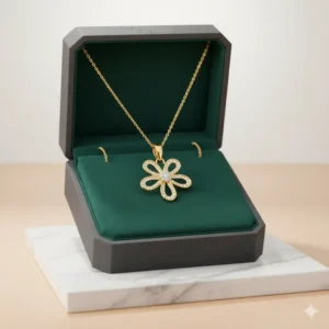 Harvest Glow Diamond Cut Necklace - Image 3