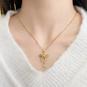 Forest Frost Diamond Cut Necklace - Image 4