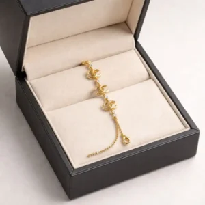 Grandeur Glint Stainless Steel Bracelet - Image 1