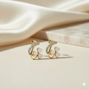 Empire Edge Stainless Steel Ear Ring - Image 2