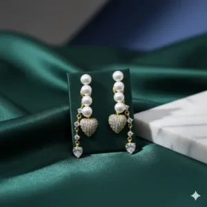 Sunlit Sway Stainless Steel Ear Ring - Image 2