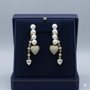 Sunlit Sway Stainless Steel Ear Ring - Image 3