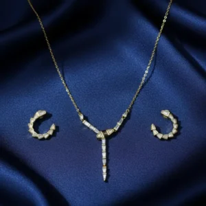 Nova Nexus Necklace & Ear Ring Set - Image 2