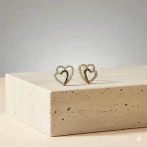 Celestial Wing Stainless Steel Ear Ring - Image 3