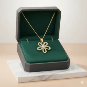 Harvest Glow Diamond Cut Necklace - Image 4