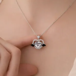 Wildwood Wing Diamond Cut Necklace - Image 5