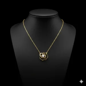 Glimmering Grove Diamond Cut Necklace - Image 4