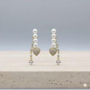 Sunlit Sway Stainless Steel Ear Ring - Image 5