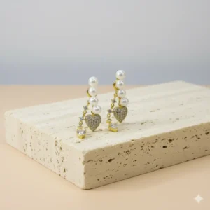 Sunlit Sway Stainless Steel Ear Ring - Image 4