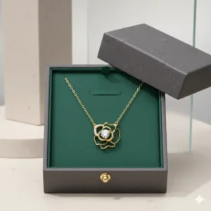 Glimmering Grove Diamond Cut Necklace - Image 5