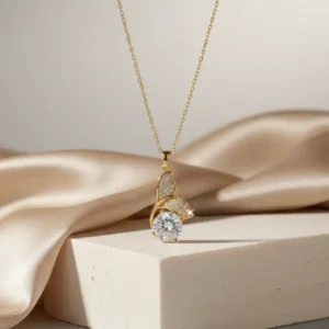 Roaring Flare Diamond Necklace - Image 1