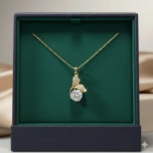 Roaring Flare Diamond Necklace - Image 5